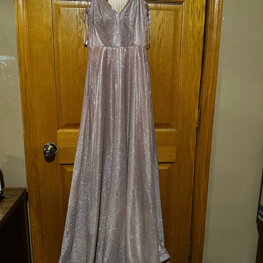 JCPenney Sparkling Pink Dress